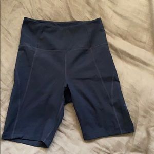 Biker workout shorts